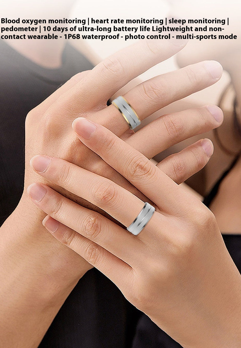 Kartzy Smart Health Ring – sleep and recovery tracking