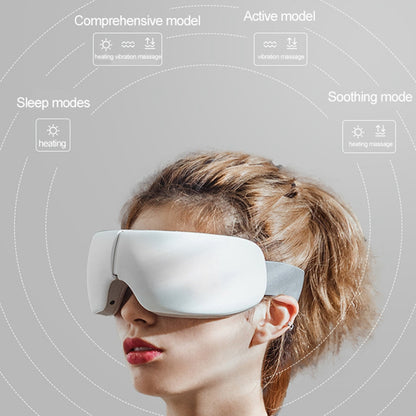 4D Eye Massager with Heat, Air Pressure & Bluetooth Audio